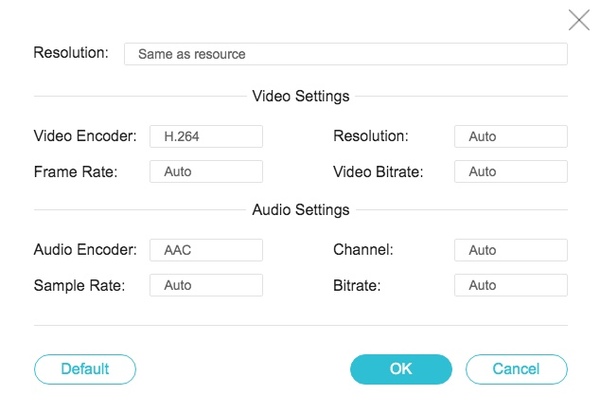Adjust video and audio settings