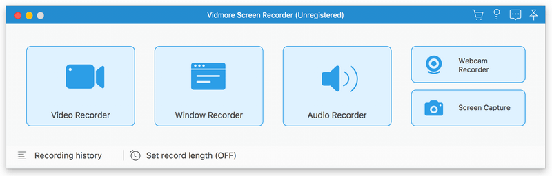 Vidmore Screen Recorder for Mac