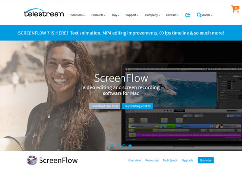 Screen flow