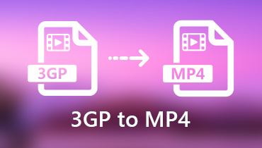 Muunna 3GP MP4: ksi