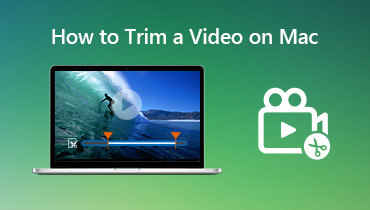 Trim en video på Mac