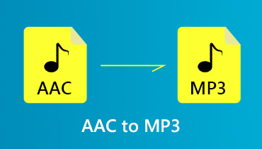 AAC को MP3 में बदलें