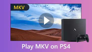 Jogue MKV no Play Station 4 da Sony