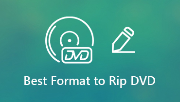 Beste formater å rippe DVDer