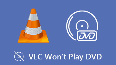 لن يقوم VLC بتشغيل DVD