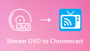 העבר DVD ל- Chromecast