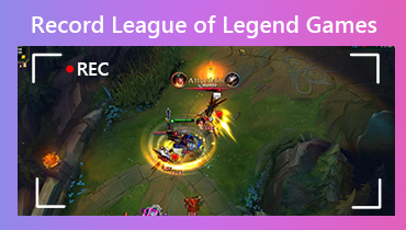 Optag League of Legend Games