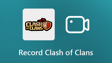 Zaznamenejte hru Clash of Clans