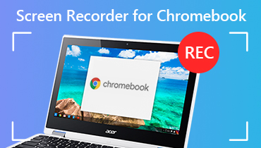 Tela de registro no Chromebook