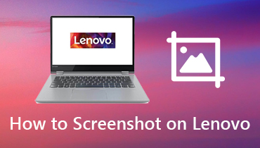Snimka zaslona na Lenovo