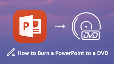 כיצד לשרוף Powerpoint ל- DVD