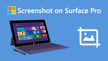 Surface Pro의 스크린 샷