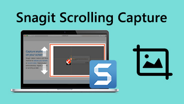 لقطة Snagit بالتمرير