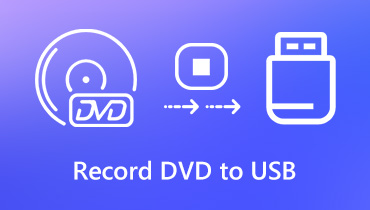 Tallenna DVD-levy USB: lle