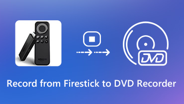 Optag fra Firestick til DVD-optager