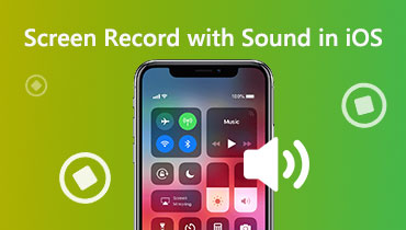 Înregistrare ecran cu sunet în iOS