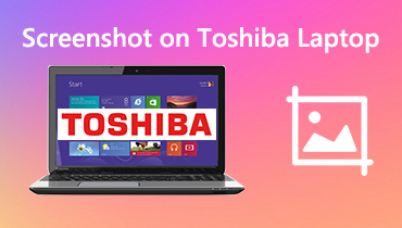 Screenshot on Toshiba Laptop