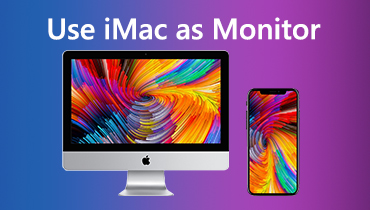 استخدم iMac كشاشة