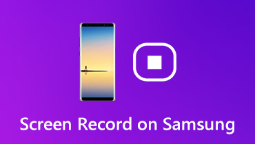 Nagrywanie ekranu na Samsungu