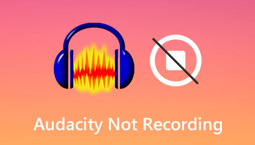 Audacity non registra