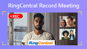 RingCentral บันทึกการประชุม