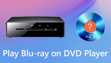 قم بتشغيل Blu-ray على مشغل DVD