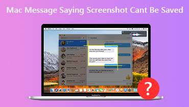 לא ניתן לשמור את צילום המסך ב- Mac