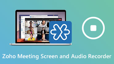 Zoho møteskjerm og lydopptaker