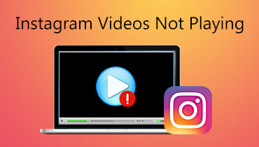 لا يتم تشغيل مقاطع فيديو Instagram