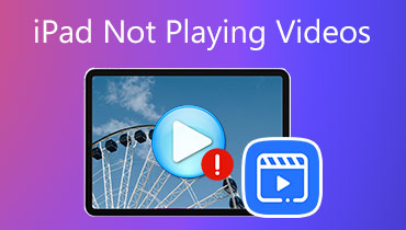 비디오를 재생하지 않는 iPad