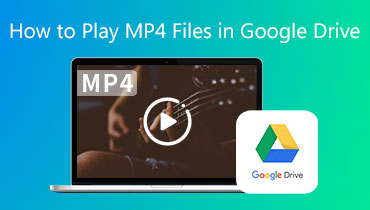 MP4 fájlok lejátszása a Google Drive-ban