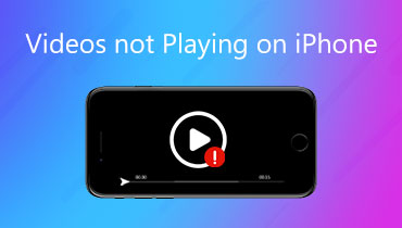 Videor spelas inte upp på iPhone