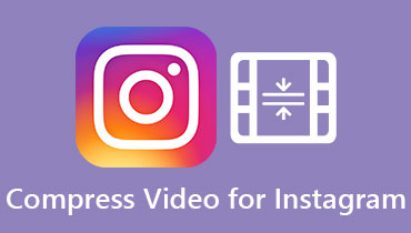 Komprimer video til Instagram
