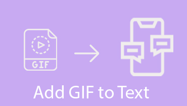 Como adicionar GIF ao texto