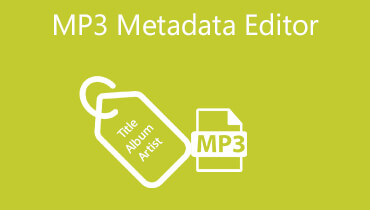 MP3 -metadata -redigerare