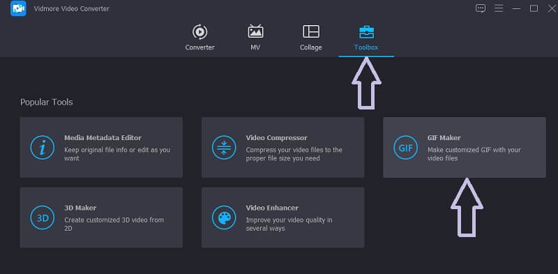 Vidmore VC Buka Utilitas Pembuat GIF