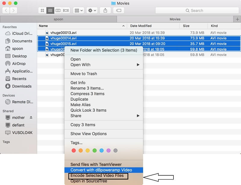 Finder Ubah Format Video Balik Konversi Video