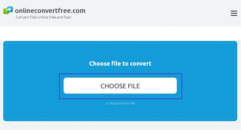 OnlineConvertFree Upload WAV File WAV To OGG