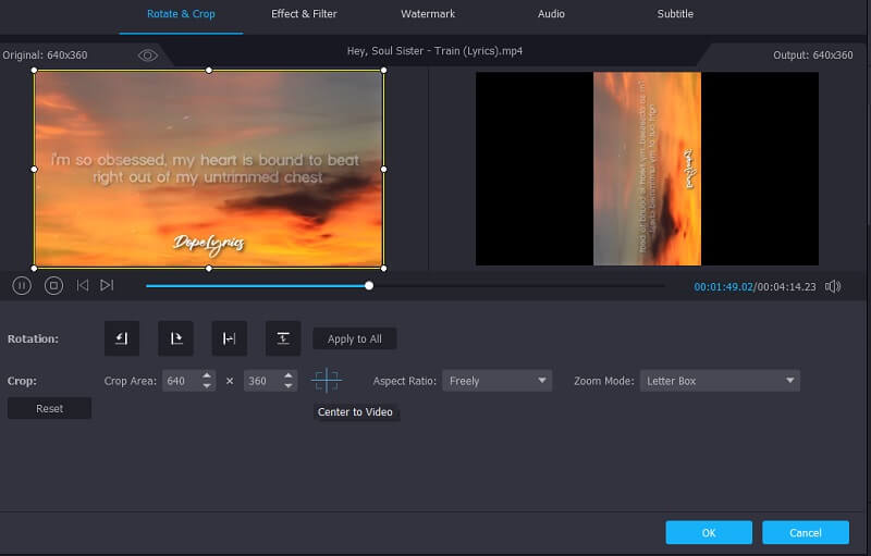 تطبيق Vidmore Vc Rotate Video قم بتدوير الفيديو