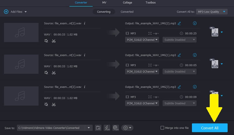 Vidmore Vc 保存片段音频修剪器