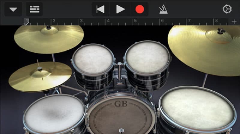 Garaj Bandı Ses Düzenleyici iPhone