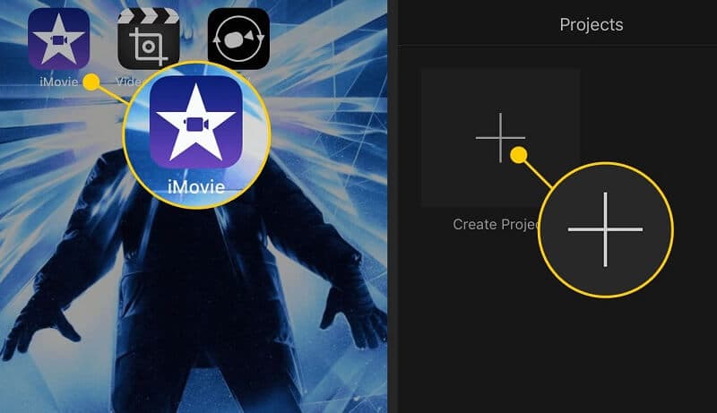 Projekt iMovie IOS