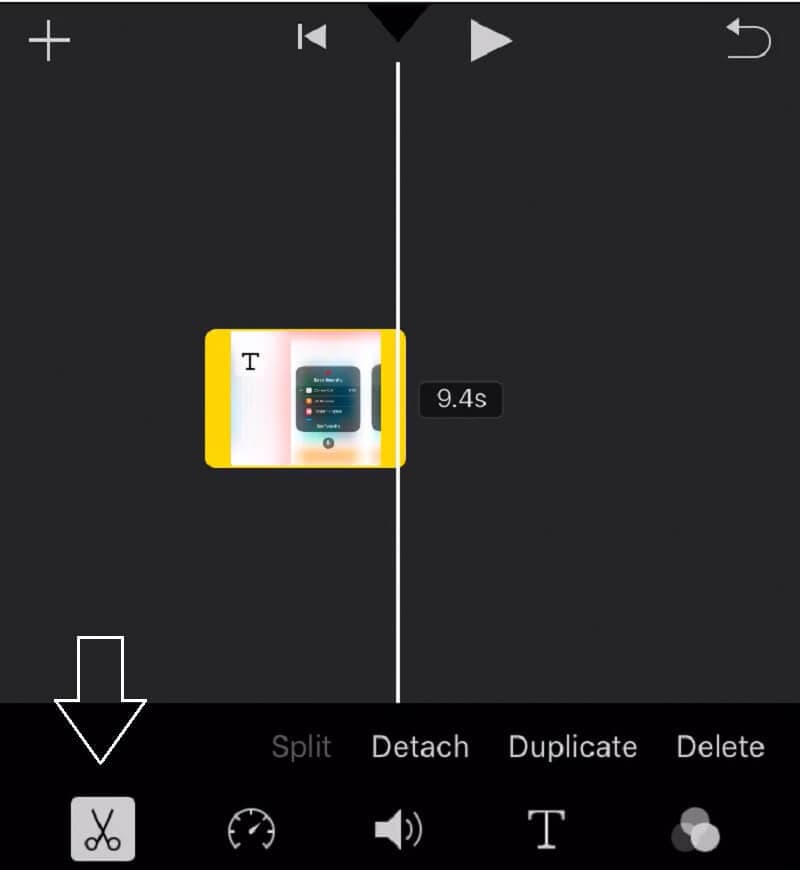 iMovie IOS Flip أو Rotate