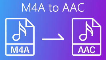 M4A către AAC