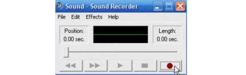 Sound Recorder Start Recording