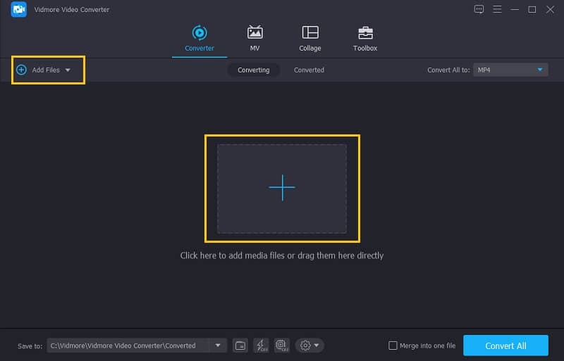 Vidmore Add Vid Files