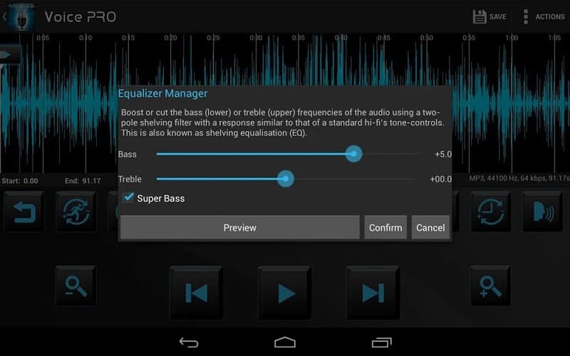 Editor Audio PRO Suara Android