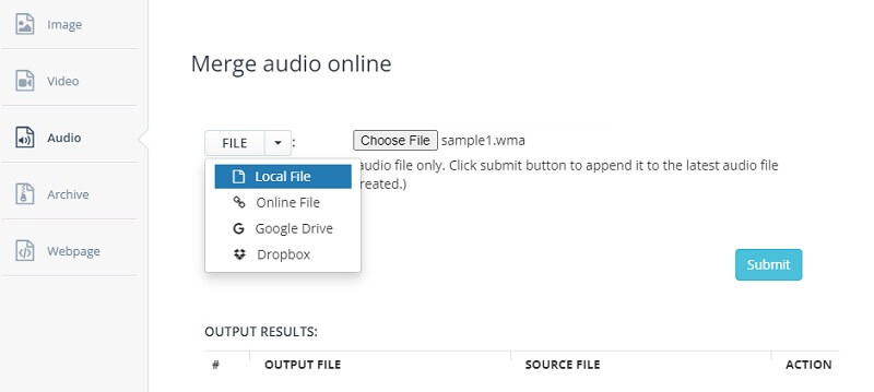 Converti editor audio WMA