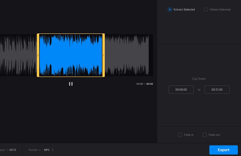 Clideo 編輯 M4R 文件