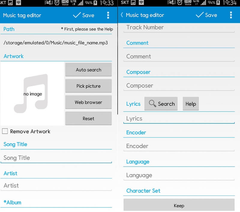 Edit WMA Metadata On Music Tag Editor